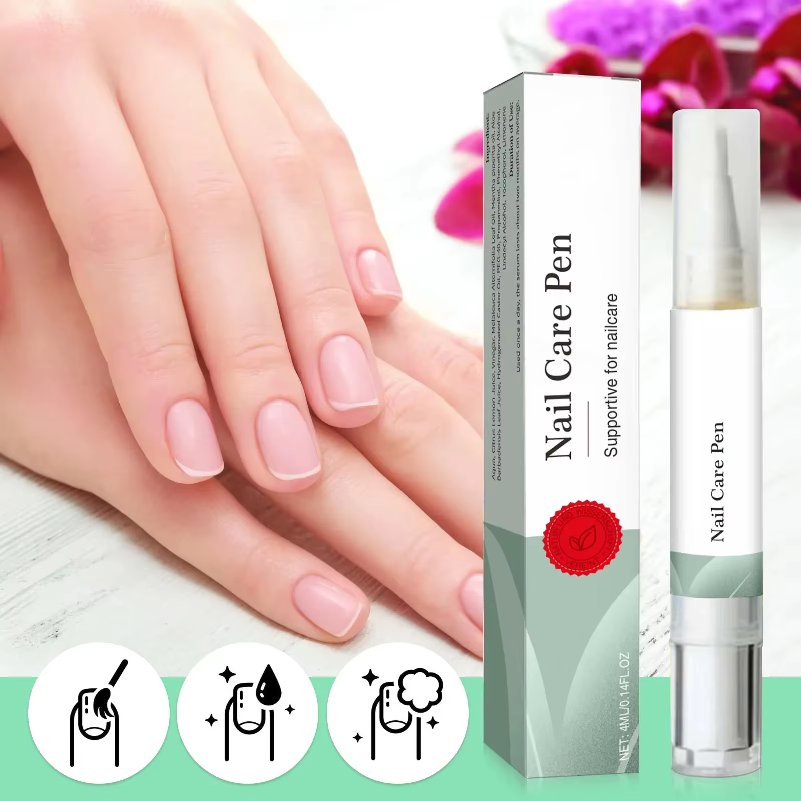 Stylo de soin des ongles de 4 ml – Renforcer