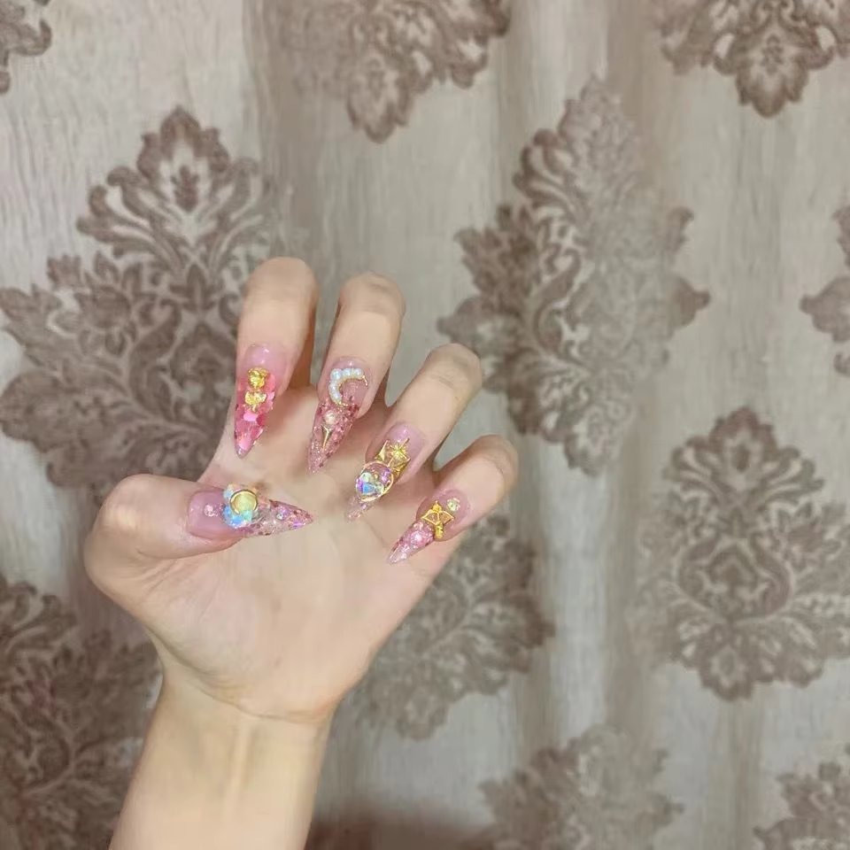 Patchs d'ongles Moon Nail brillants