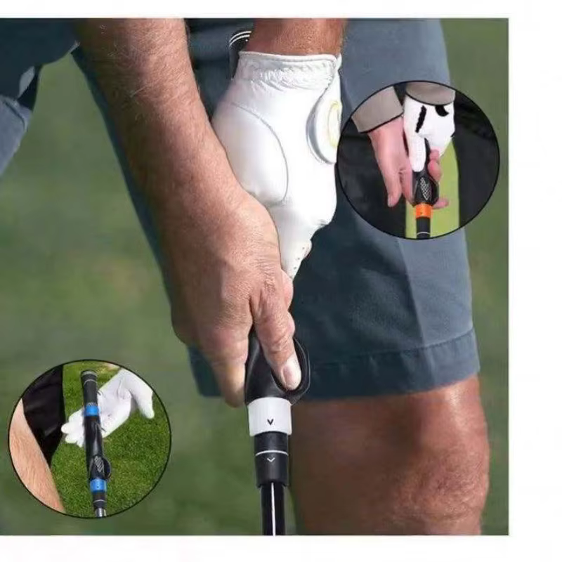Entraîneur de poignée de golf, aide à l'entraînement de golf, kit de poignée de golf, poignées de club de golf, club de golf d'entraîneur de poignée pour aider la position correcte de la main