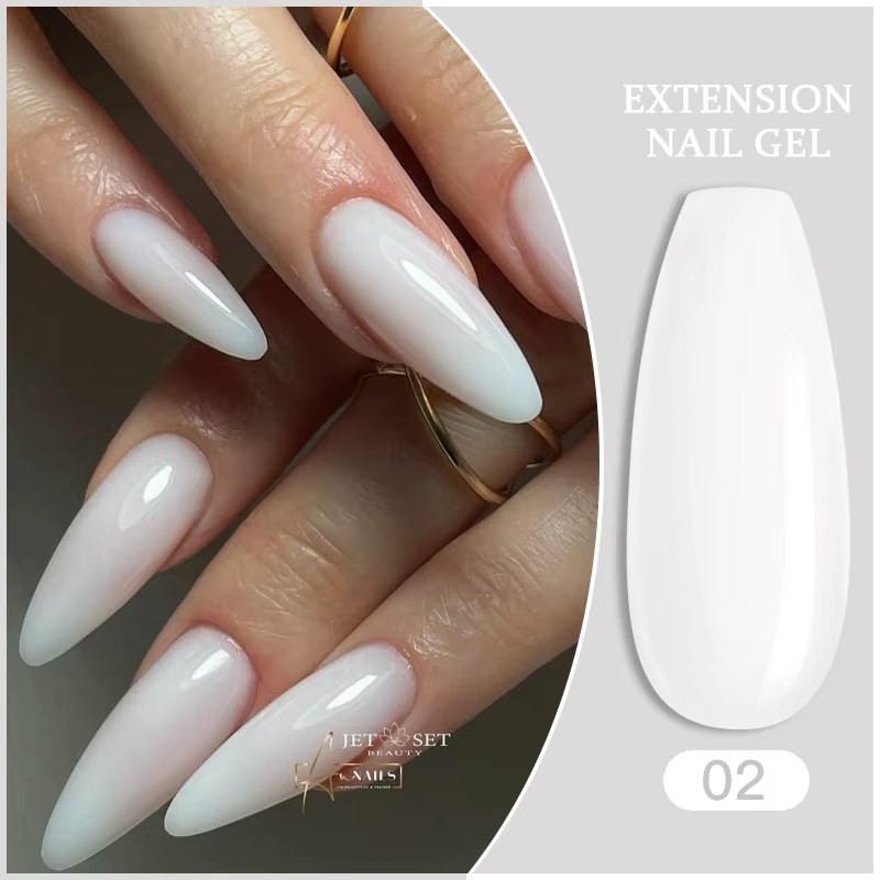 LILYCUTE 7 pièces/ensemble 15ml Gel à ongles à Extension rapide transparent avec Solution antidérapante poussoir