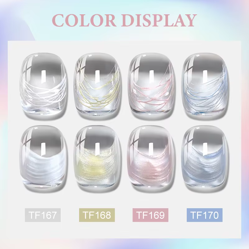 Vernis à ongles créatif effet gel 8ml pour manucure