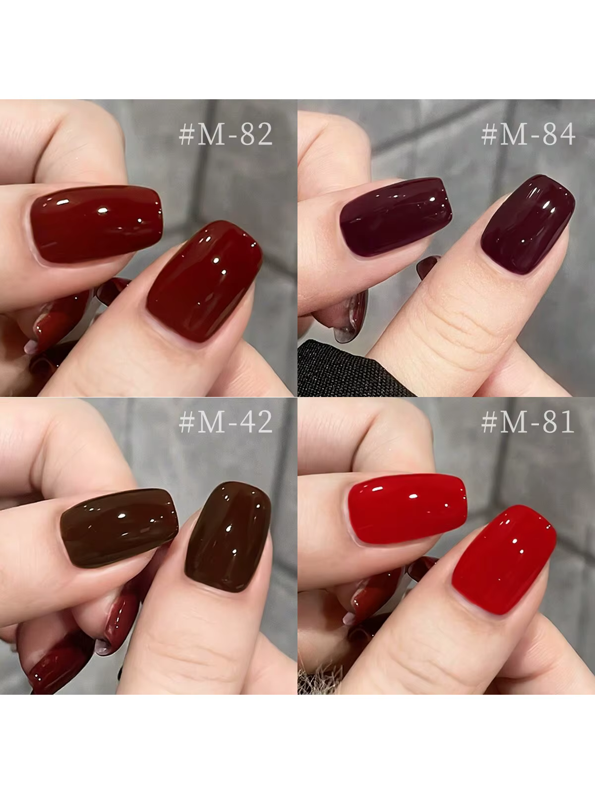 Vernis à ongles Gel rouge 15ml