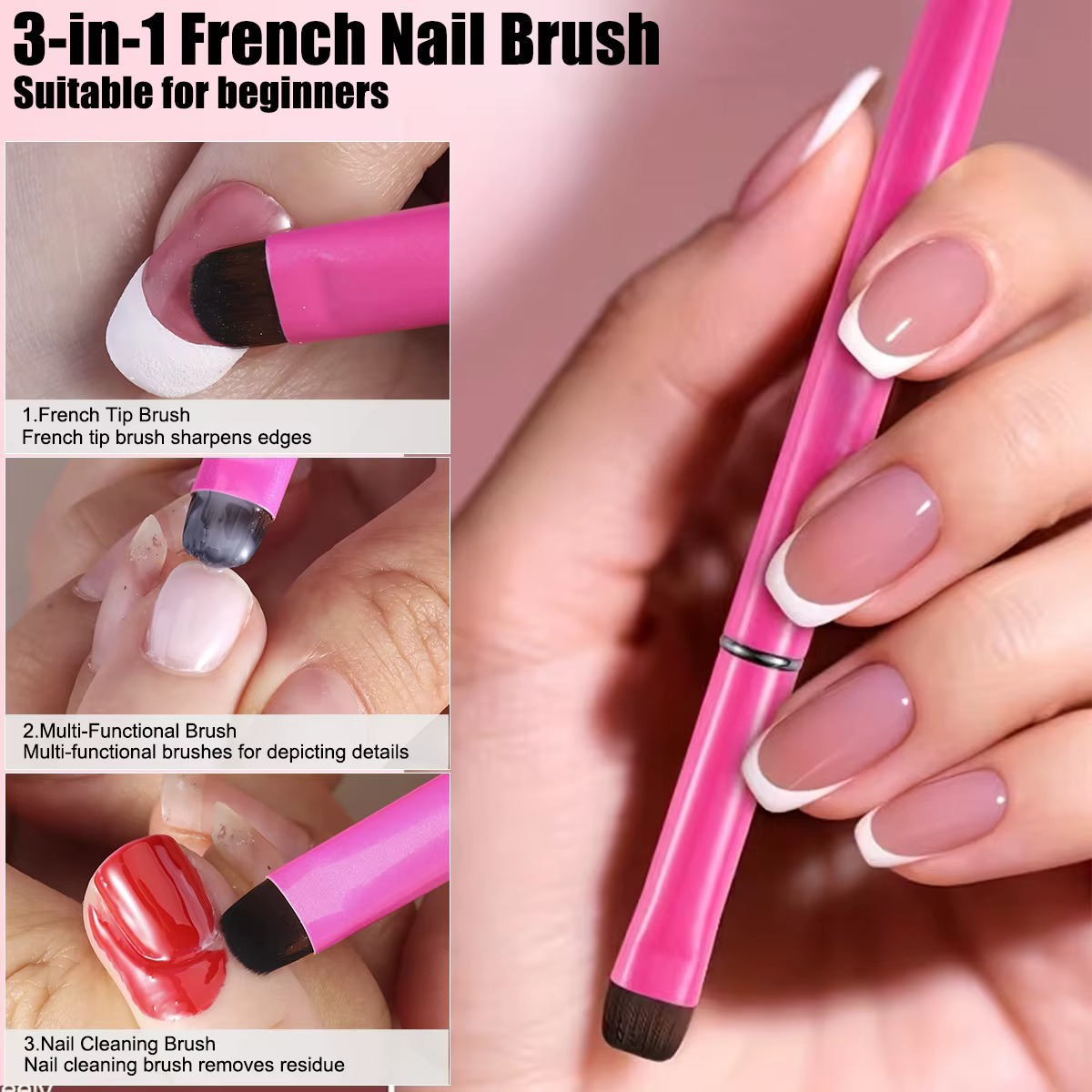 Brosse à vernis à ongles Gel