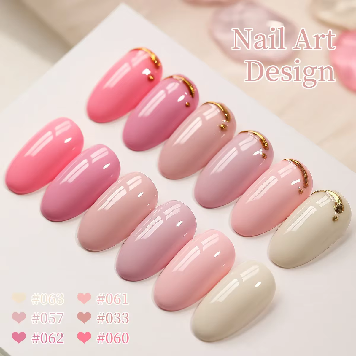 Ensemble de vernis à ongles Gel