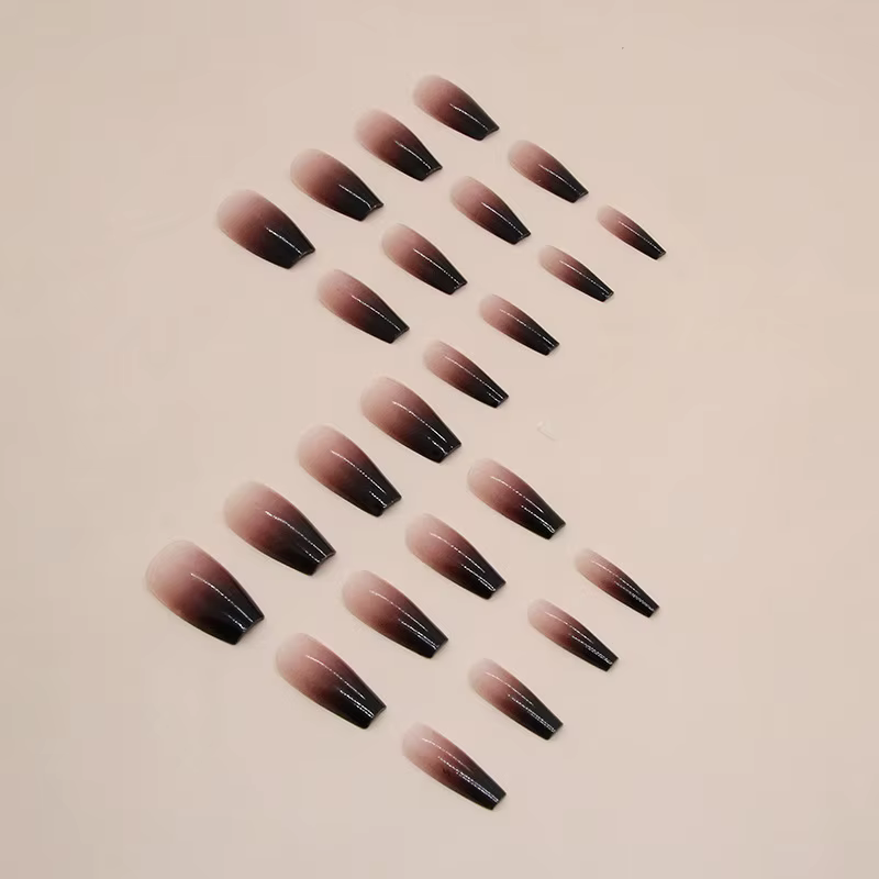 Faux ongles à presser de taille moyenne