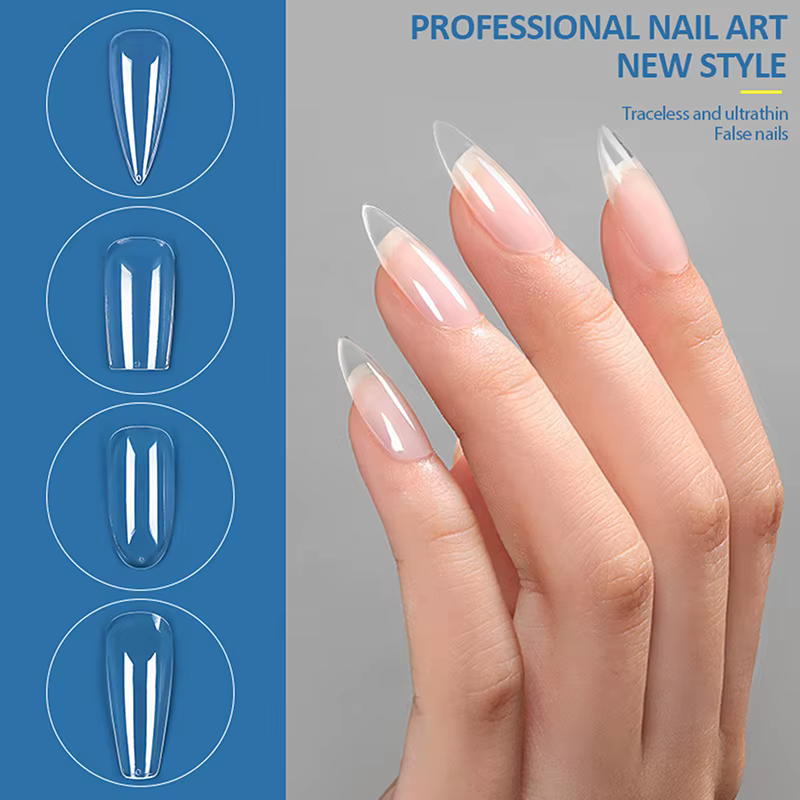 Matte presse sur les pointes des ongles couverture complète douce faux