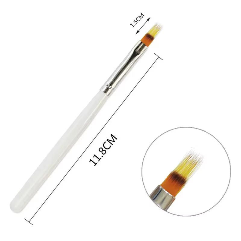 Outils pour ongles brosse