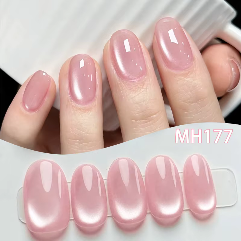 MTSSII Gel magnétique pour ongles rose 10 ml - Gel longue durée
