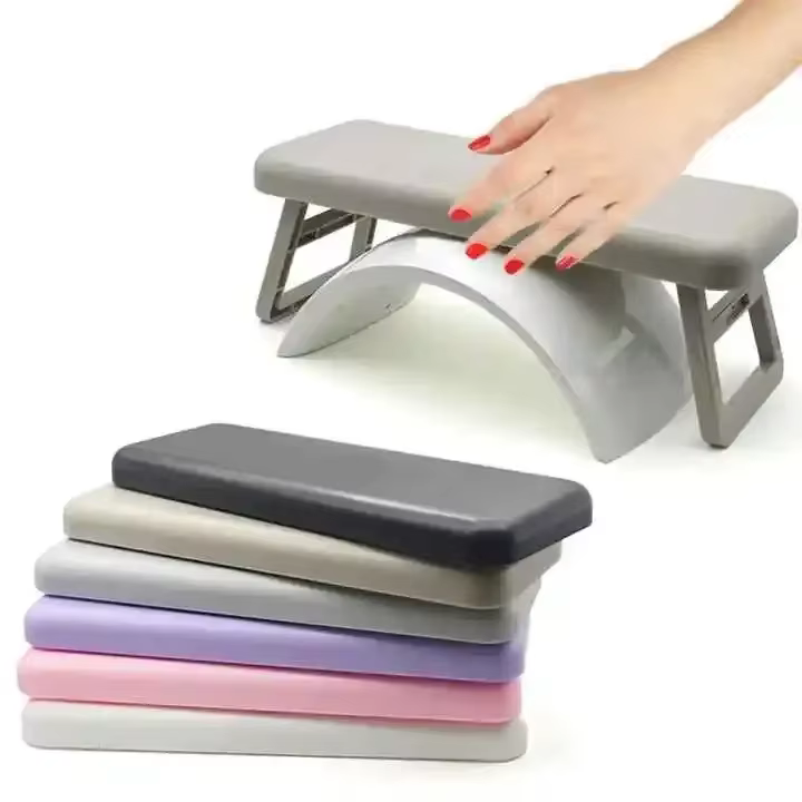 Support de bras de manucure pliable pour ongles