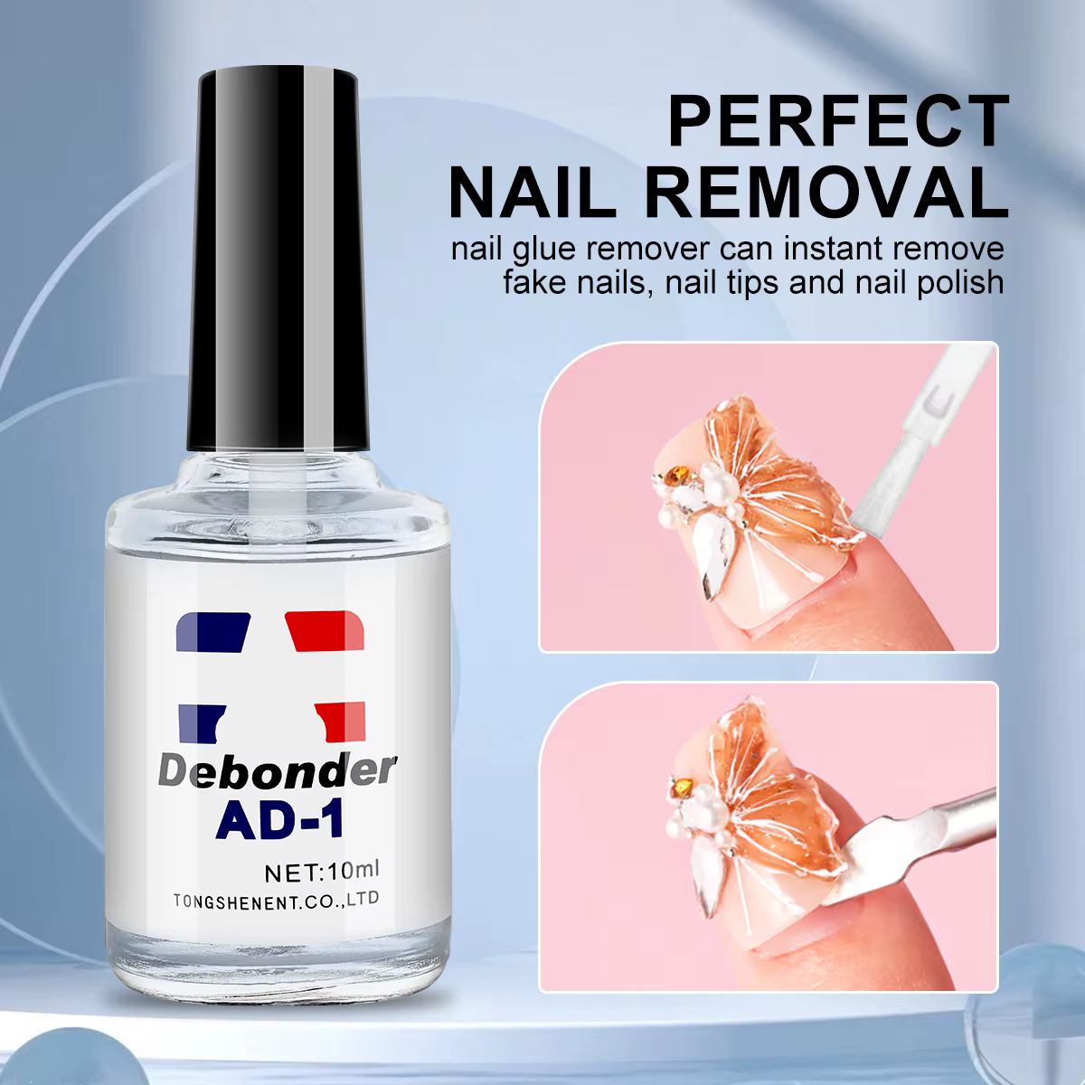 Dissolvant de gel pour ongles 10ML