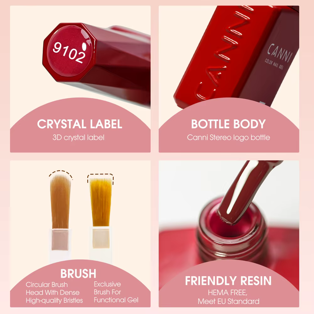 CANNI vernis à ongles Gel Hema gratuit TPO