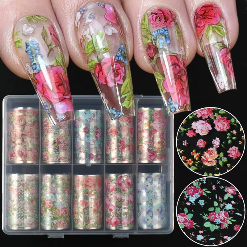 Papier de transfert pour ongles