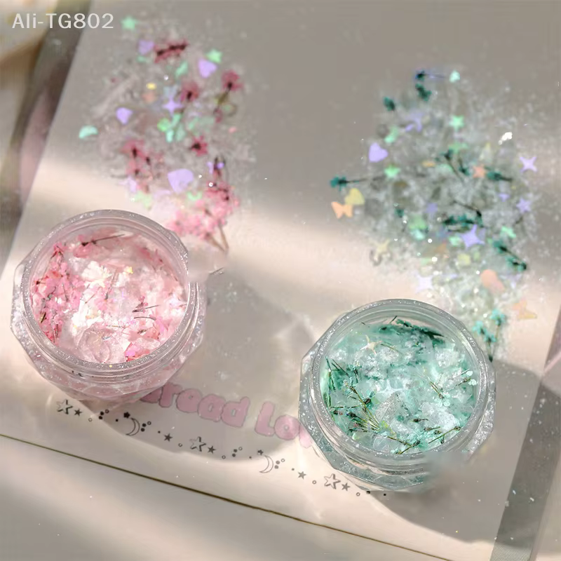 1 Boîte de Paillettes pour Nail Art