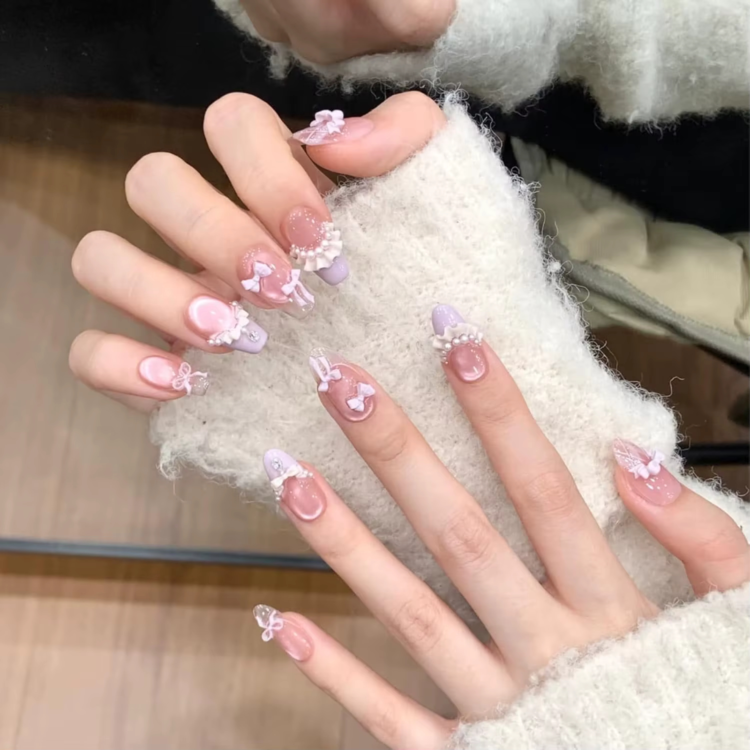 Pochoir 3D en silicone pour nail art