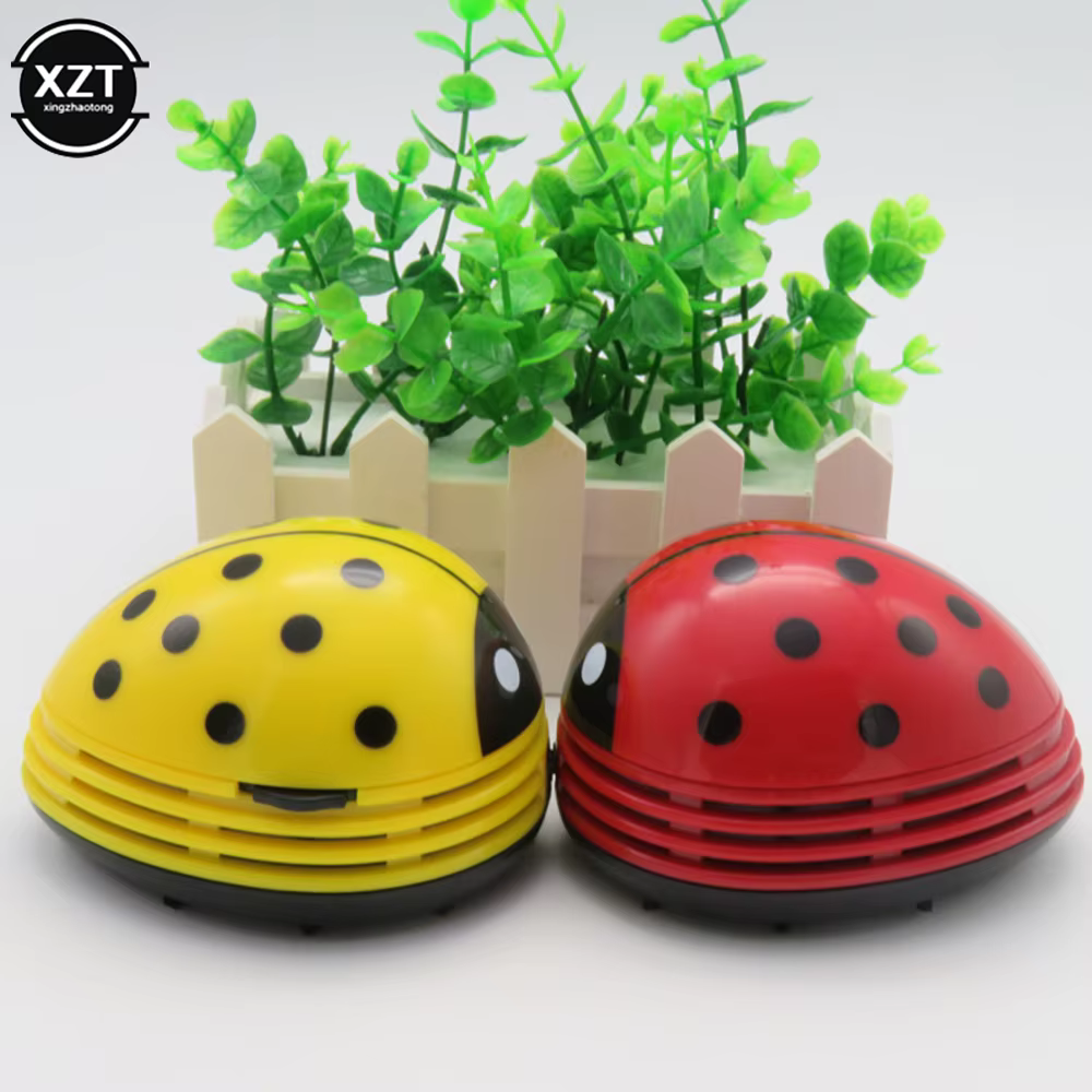 Mini aspirateur coccinelle de Table, nettoyeur de poussière, collecteur de poussière de café de bureau pour le nettoyage de bureau et de maison