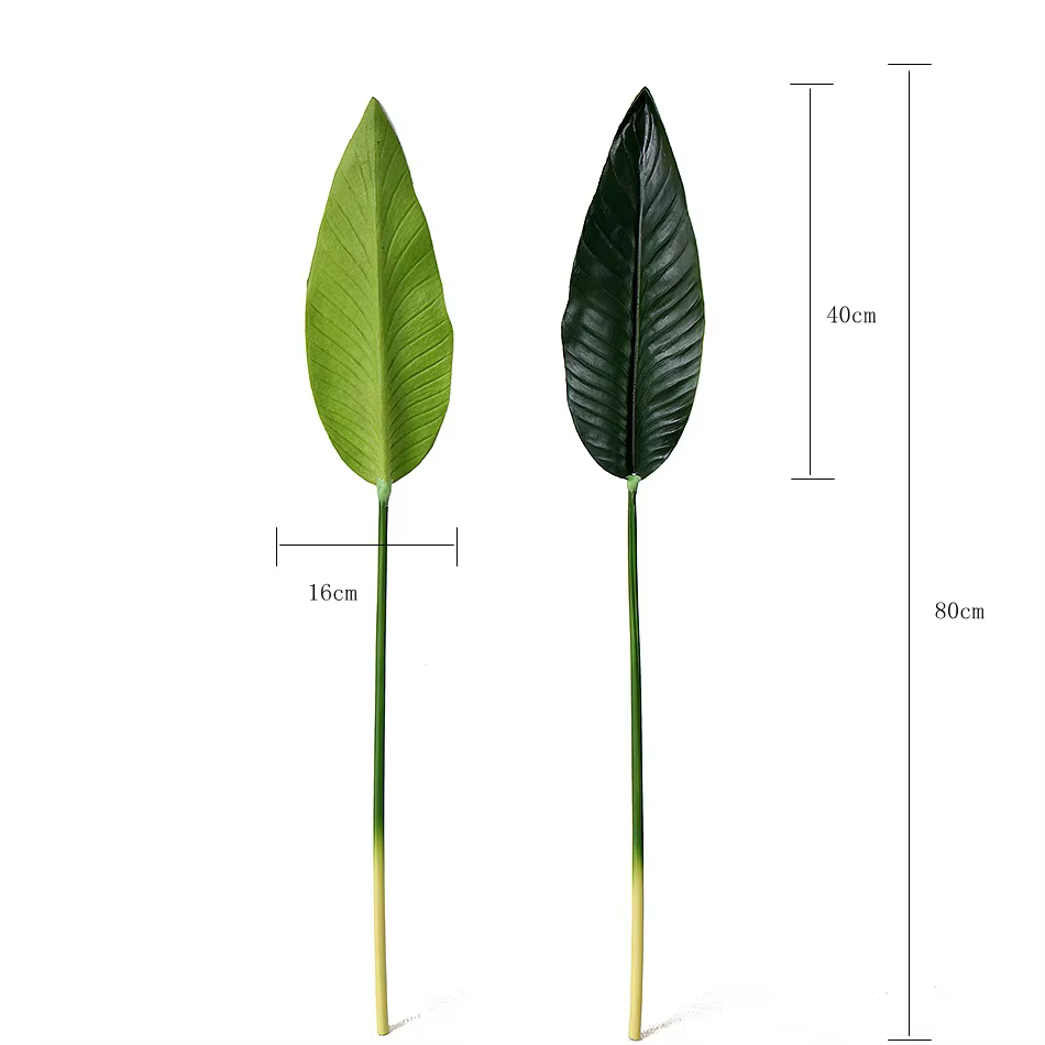 Oiseau du paradis en plastique souple de 82cm, 1 pièce, fleurs artificielles pouvant être pliées et placées à la maison, décoration de photographie de mariage