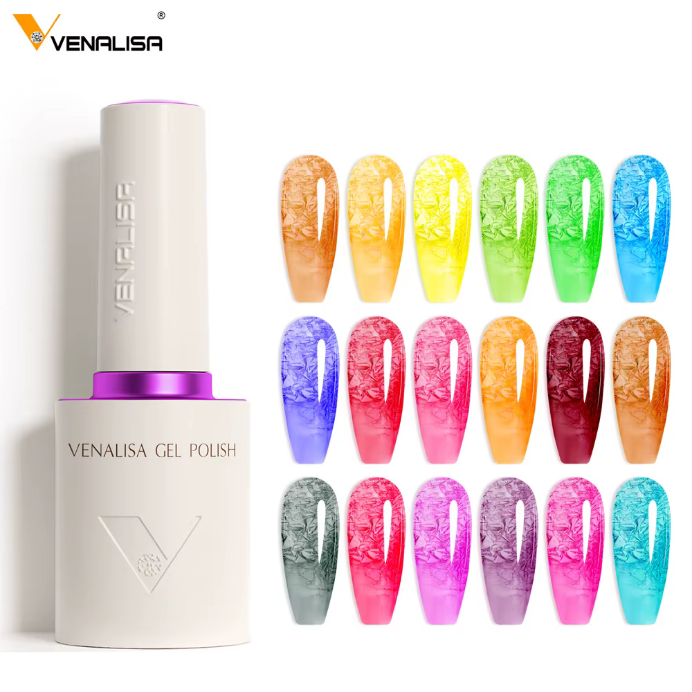 Venalisa vernis à ongles Gel 10ml Hema TPO gratuit végétalien gelée cristal Ultra diamant effet verre Semi Permanent