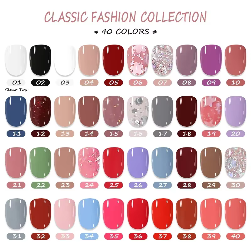 KUDAN 6 pièces ensemble de vernis à ongles à base d'eau 10ml nu rouge rose Peel-Off Kit