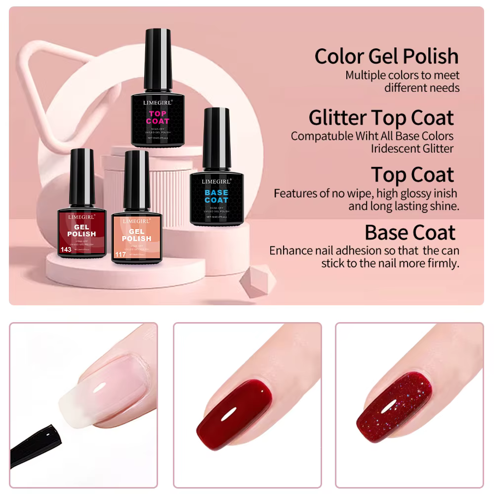 Kit de Verhéritage à Ongles en Gel UV