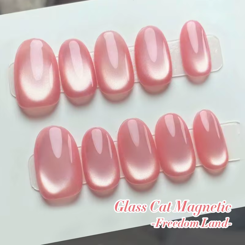 BORN PRETTY 10ml perle de verre rose chat Gel magnétique vernis à ongles printemps clair de lune gelée cristal Semi Permanent tremper manucure
