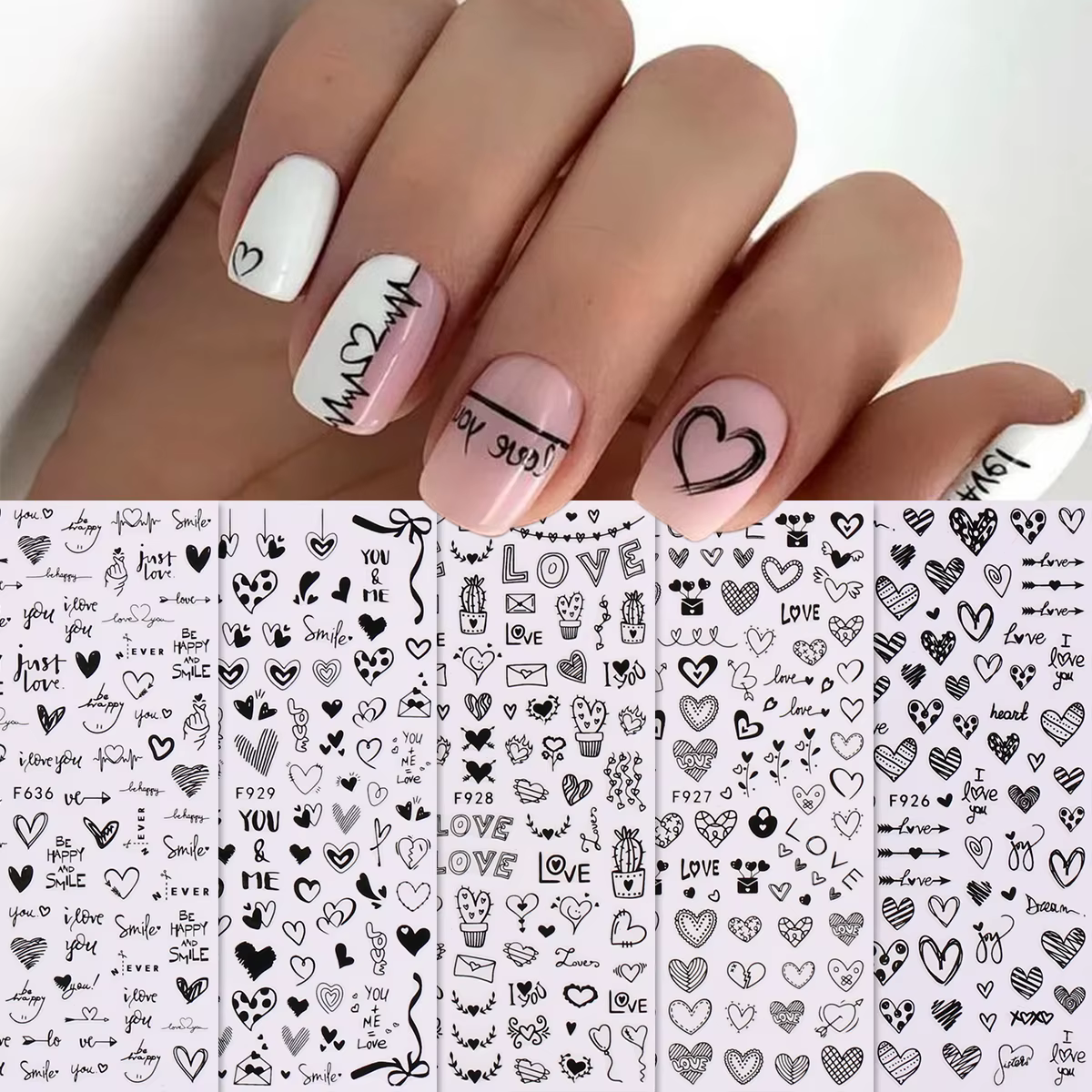 Autocollants pour nail art