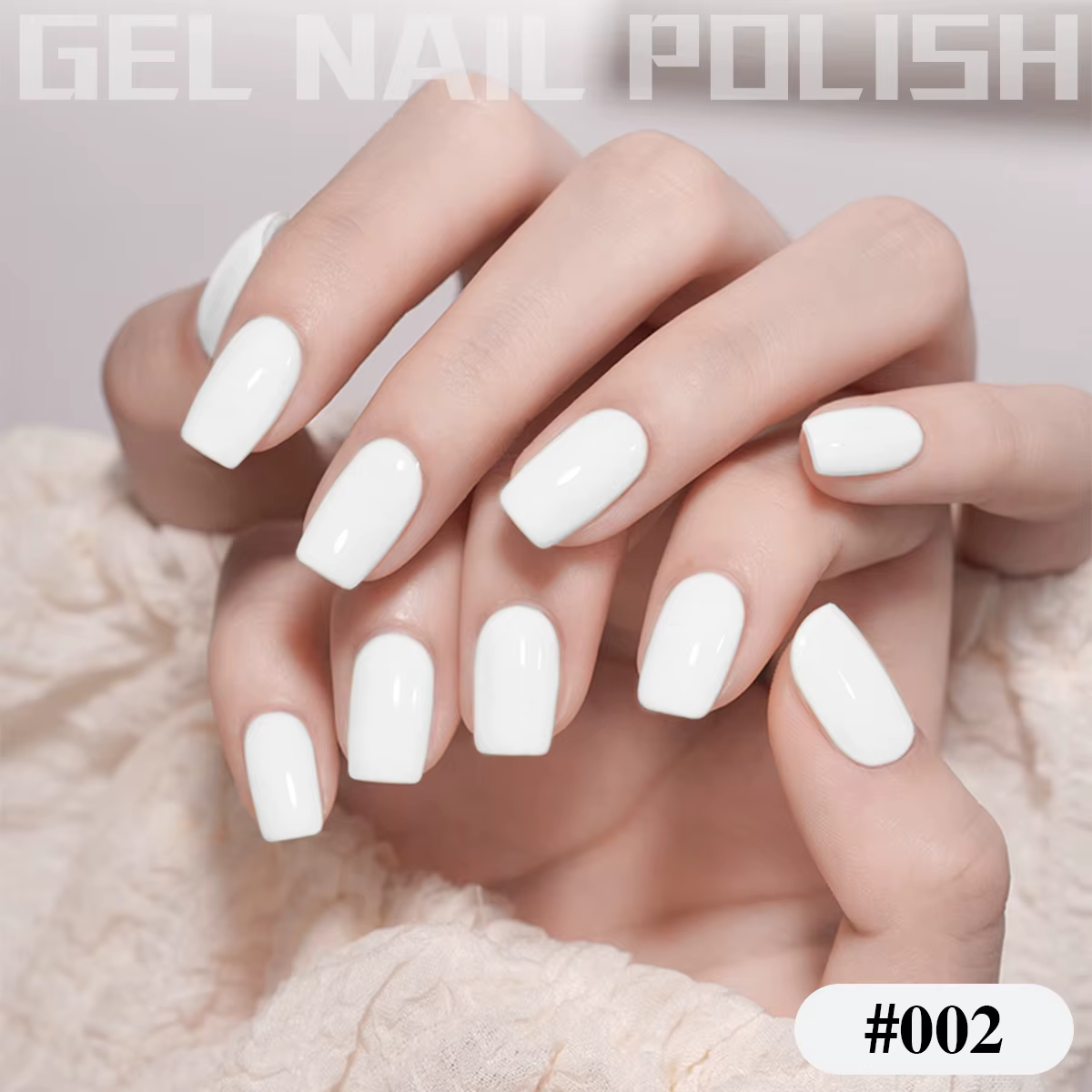 Vernis à ongles gel blanc Hassleless 15 ml