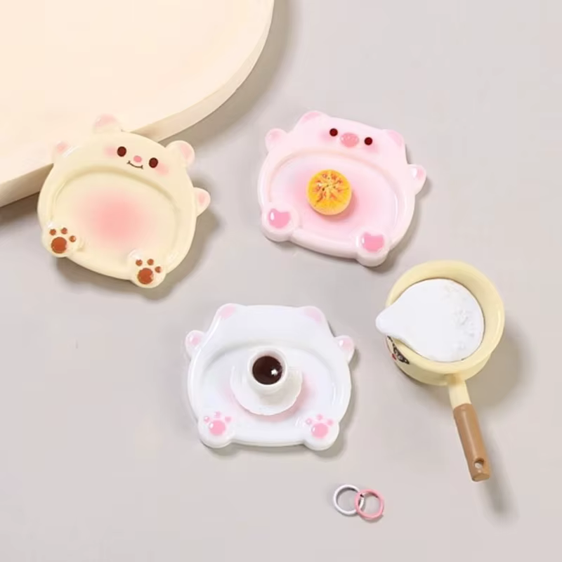 Palette de Couleurs pour Ongles Motif Cochon de Dessin Animé