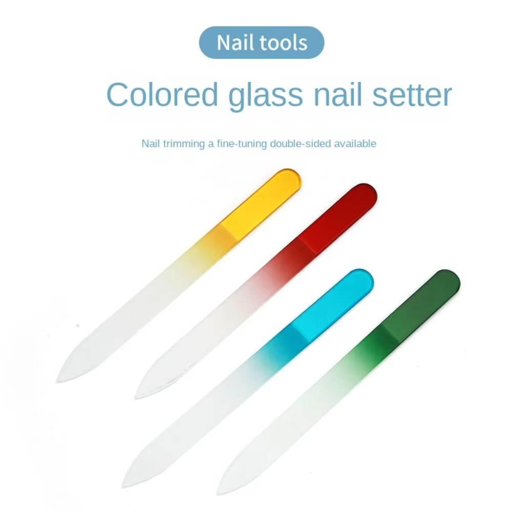 Lime à ongles en verre Nano à Surface rugueuse
