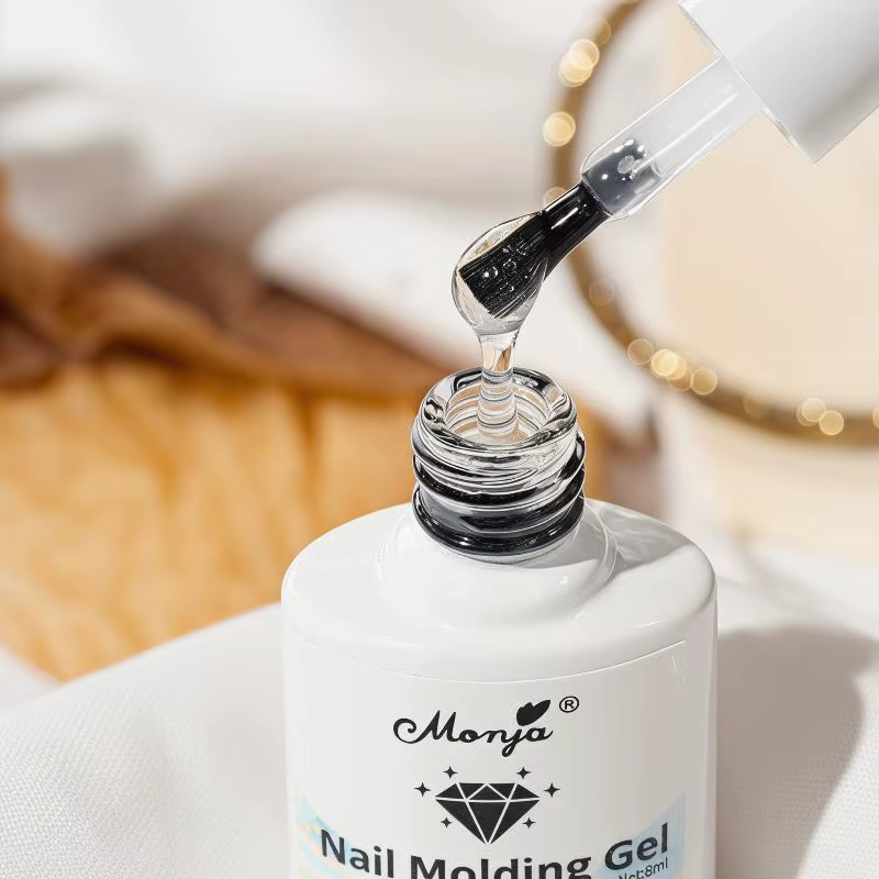 Gel Nail Art 3D Polyvalent Effet Goutte d'Eau Haute Transparence – Gel de Finition