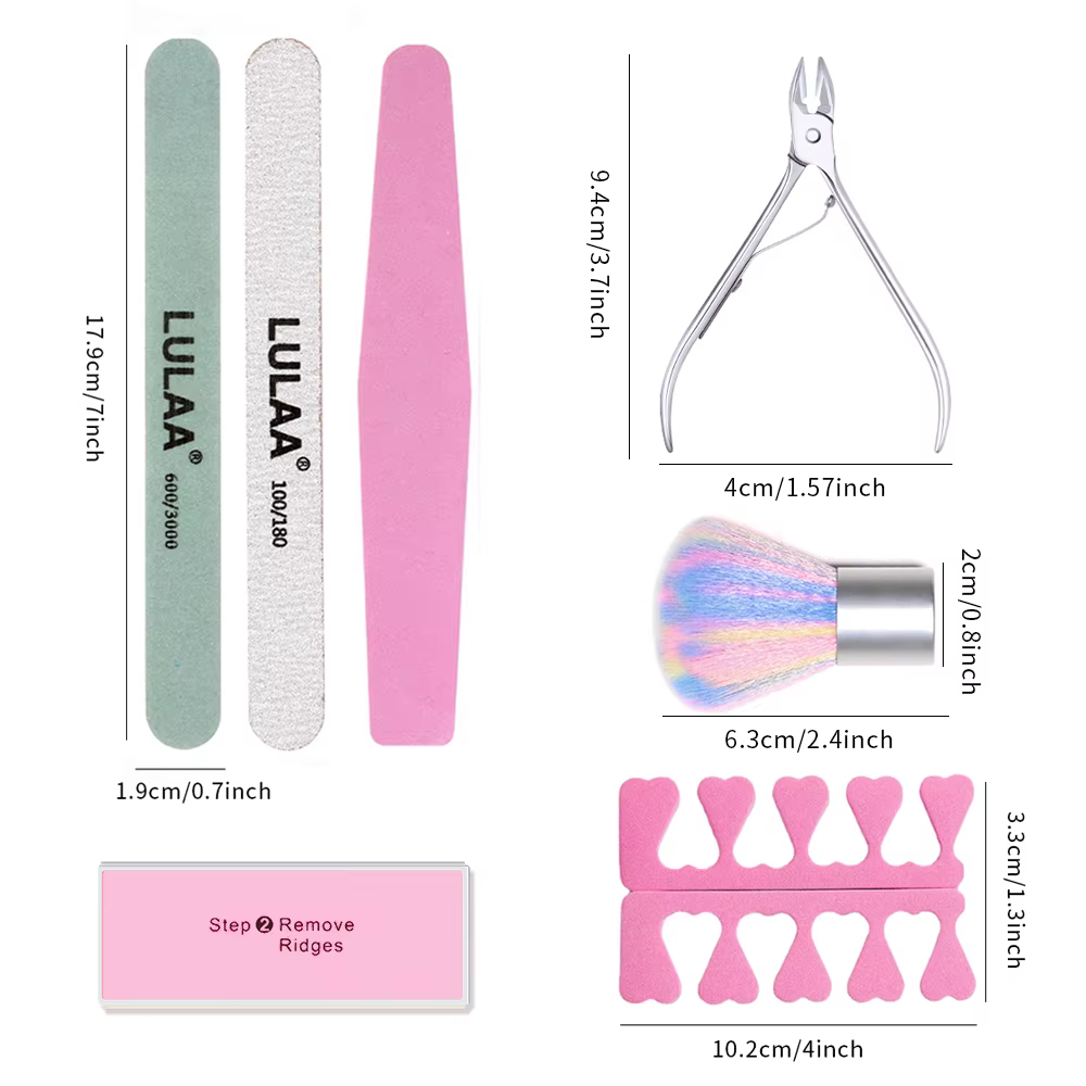 Kit d'outils professionnels pour ongles