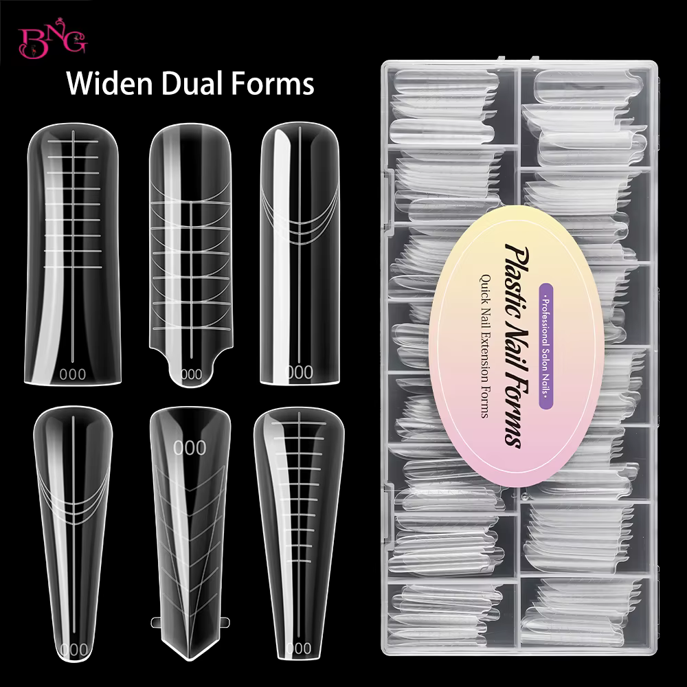 BNG élargir les formes d'extension d'ongle pour Gel UV moule de construction rapide double