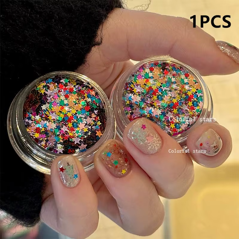 1 pot d'accessoires mignons pour salon de manucure