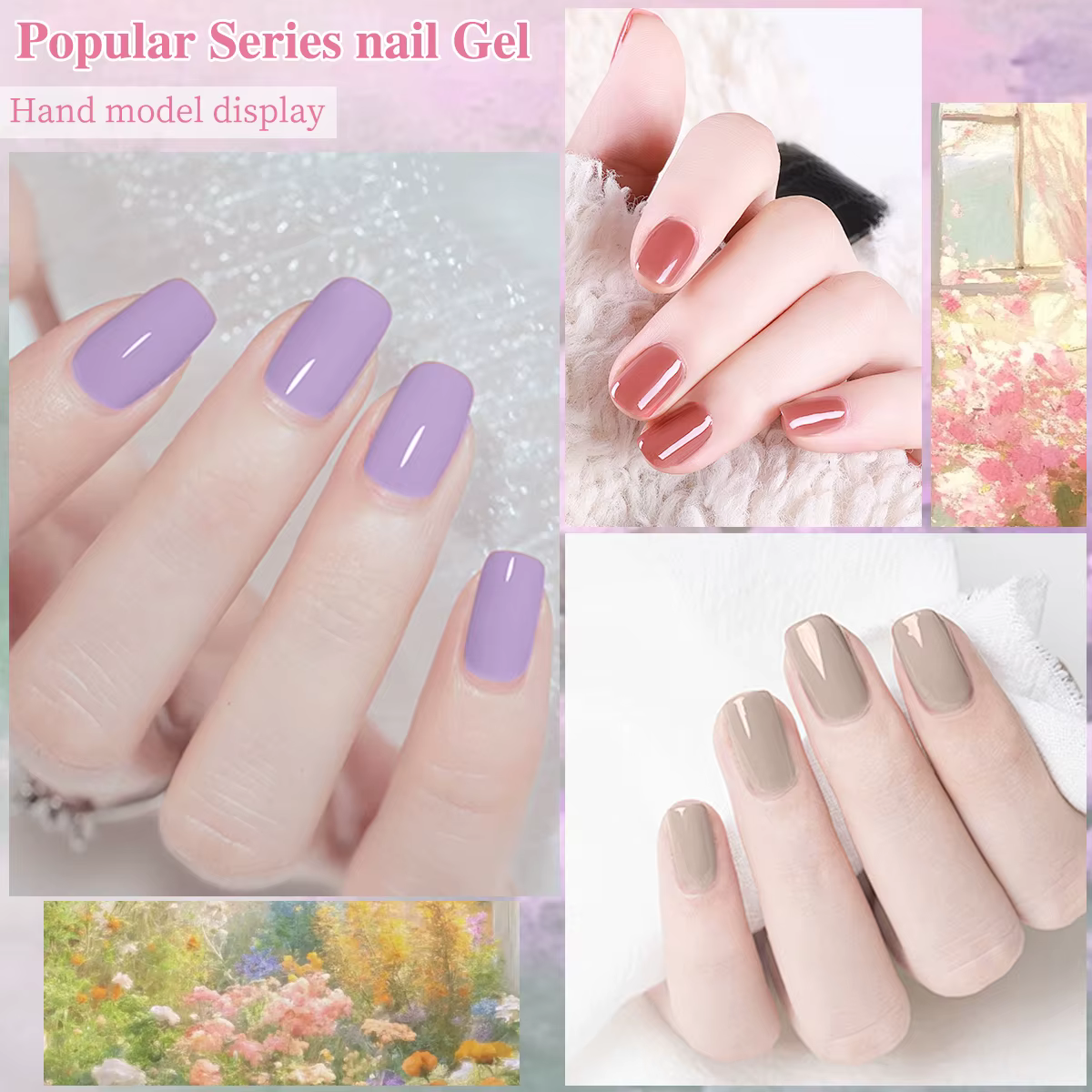 Ensemble de vernis à ongles Gel UV LED 8 couleurs-haute pénétration