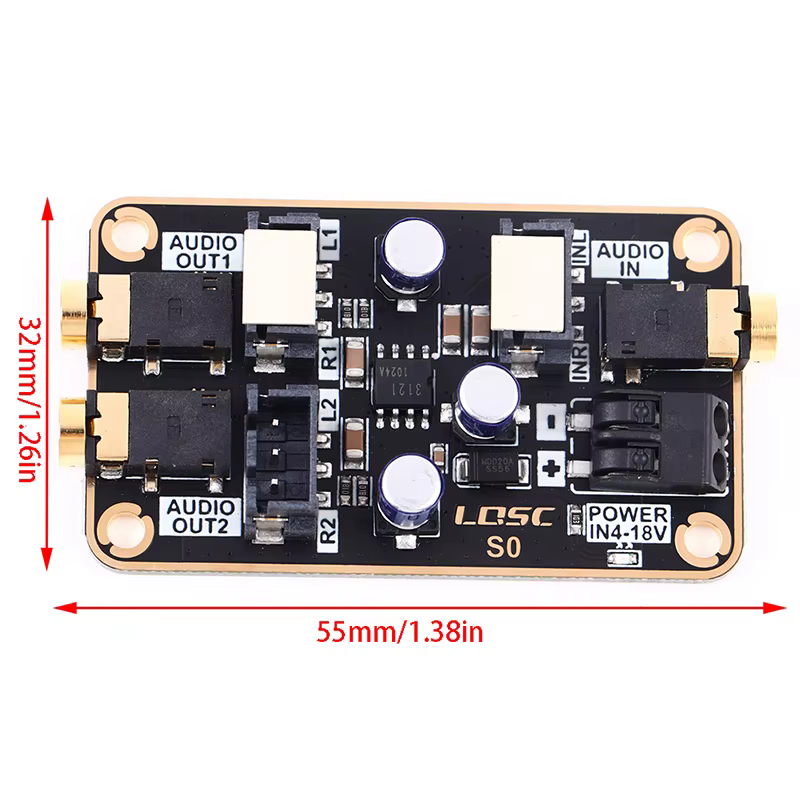 Carte d'amplificateur de puissance DS pour voiture, isolation audio, réduction du bruit, technologie audio DSP, terre commune