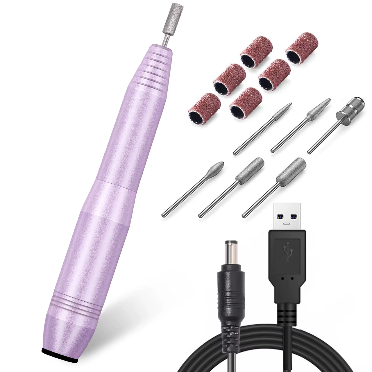 Ponceuse à ongles électrique en métal
