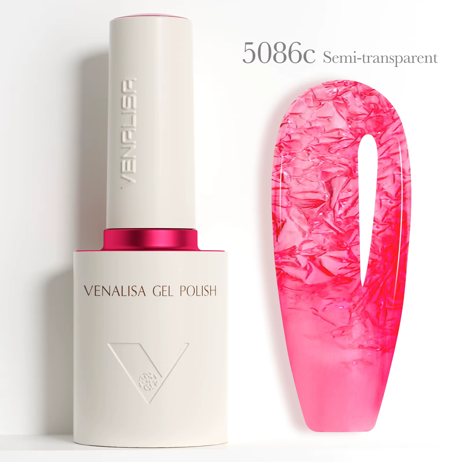 Venalisa vernis à ongles Gel 10ml Hema TPO gratuit végétalien gelée cristal Ultra diamant effet verre Semi Permanent