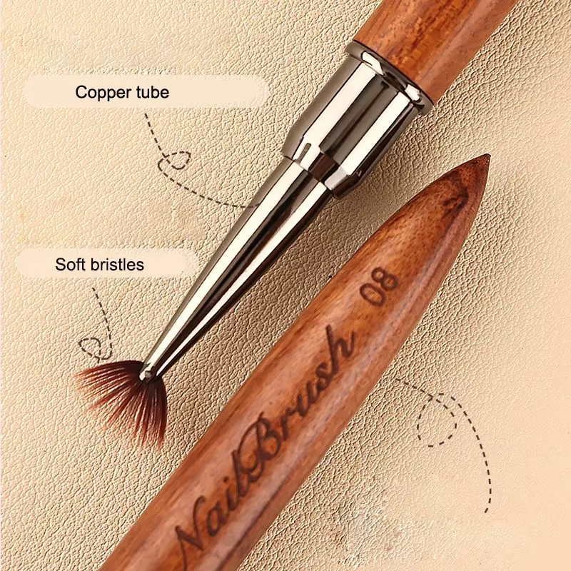 Pinceau de photothérapie pour colle à ongles