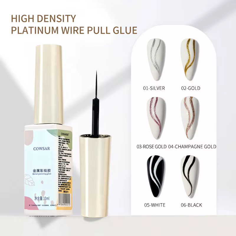 Vernis à ongles Gel à paillettes réfléchissantes 5D