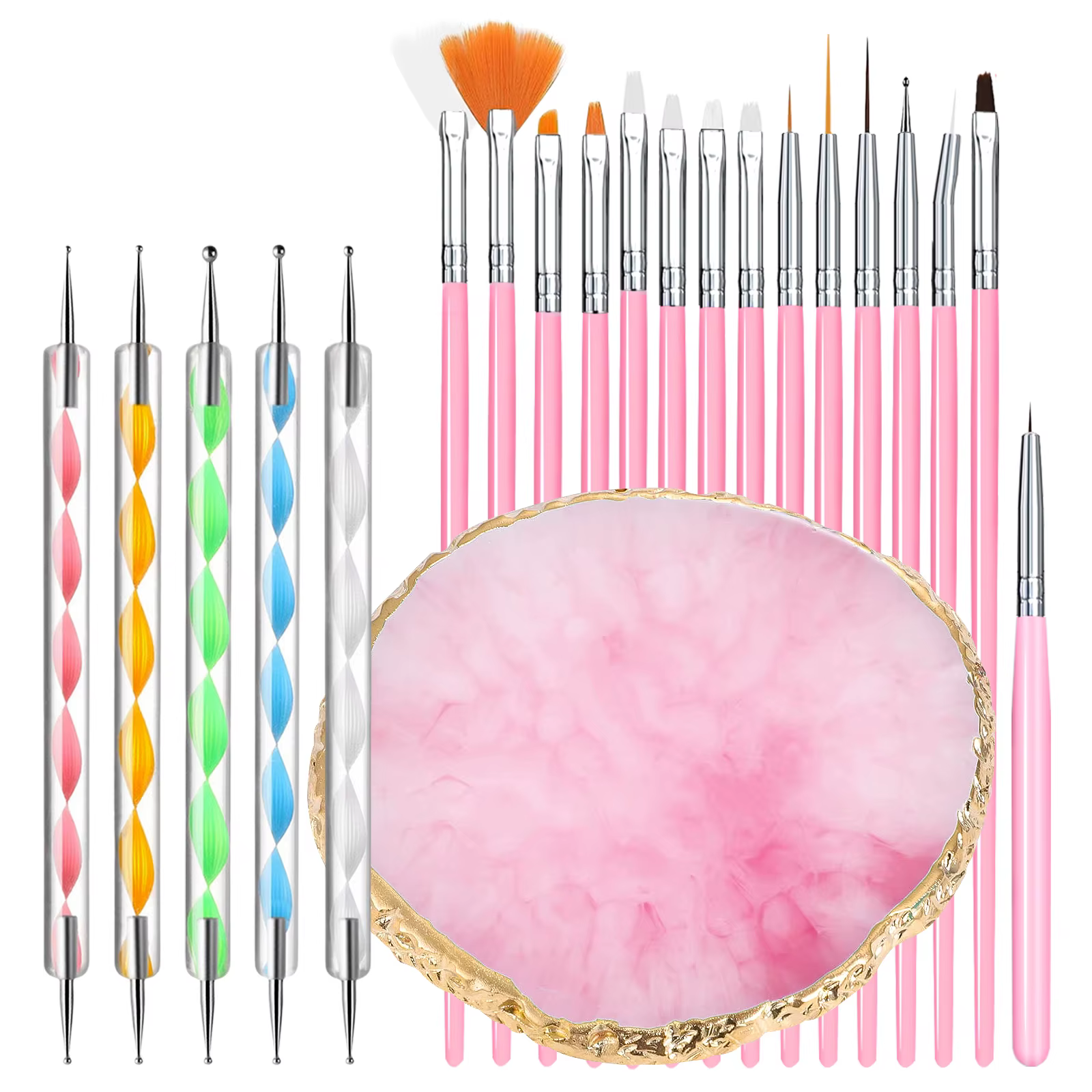 Palette de pinceaux pour Nail Art