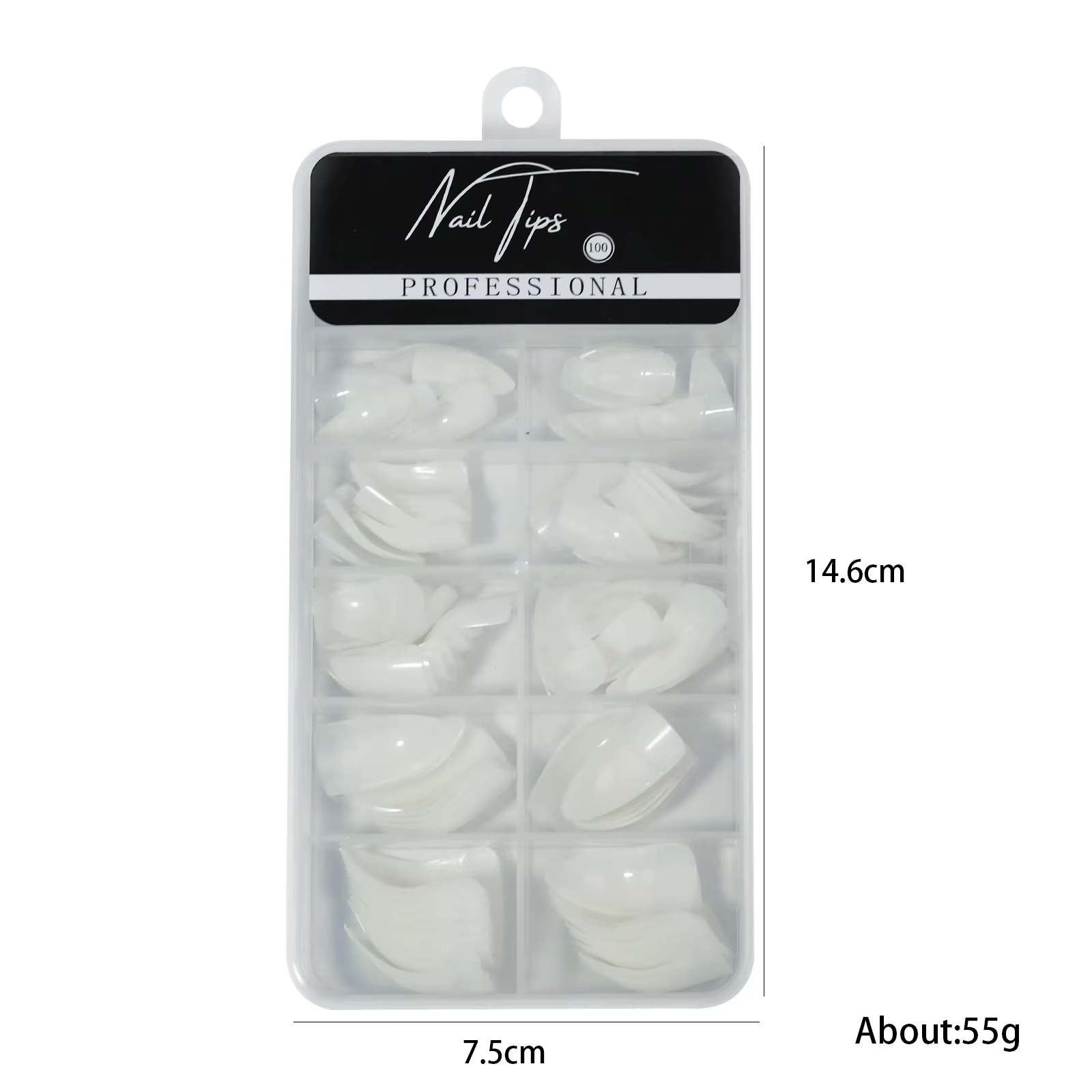 100 boîtes de faux ongles les plus vendus avec aigle unique - Conception en forme de griffe - Type spécial Alien