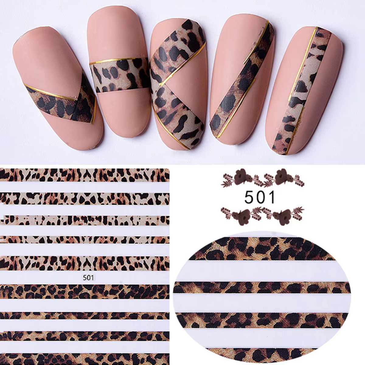 Nail Art autocollant pour femme