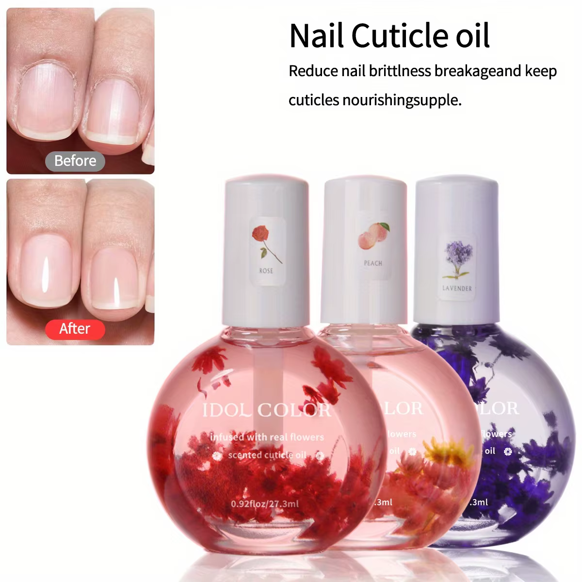 Huile nutritionnelle pour fleurs sèches et cuticules