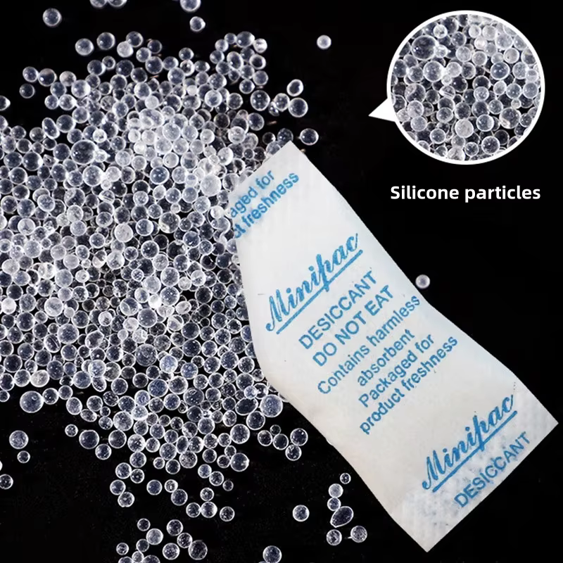 Déshydratant en Gel de silice, 0.5g, 100 pièces, produits de soins de santé, médicaments, perles résistantes à l'humidité, Instruments de précision électroniques