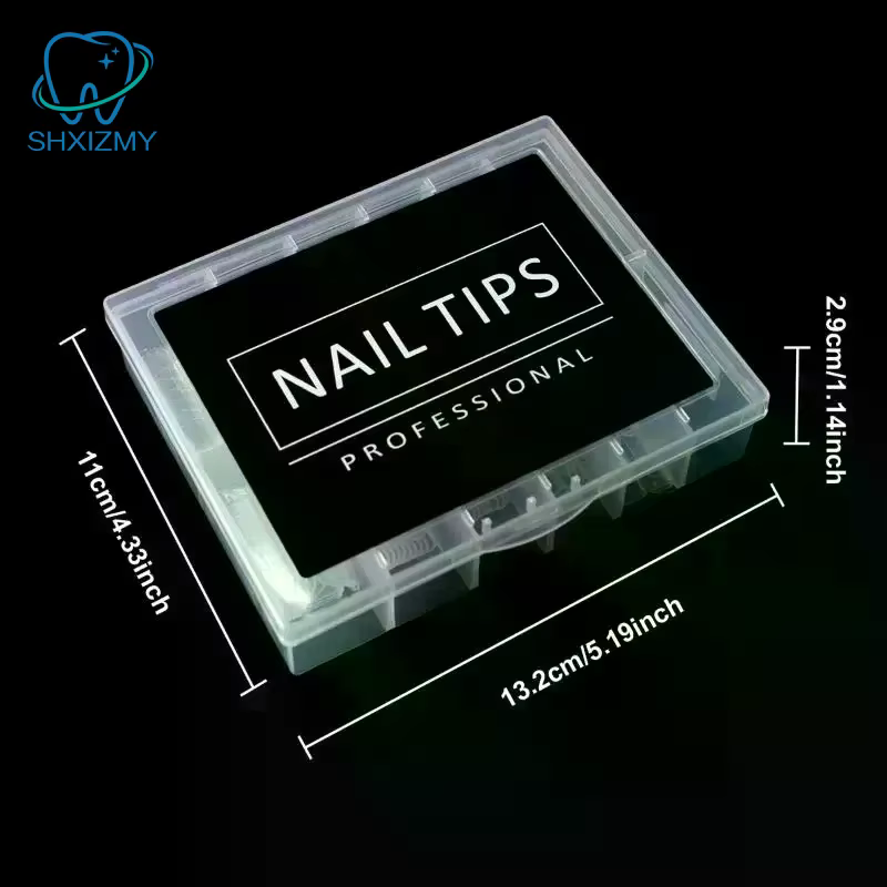 100/120 pièces modèle d'armure en cristal français formes d'ongles Extensions de manucure faux ongles conseils construction rapide Gel moule Nail Art Salon bricolage