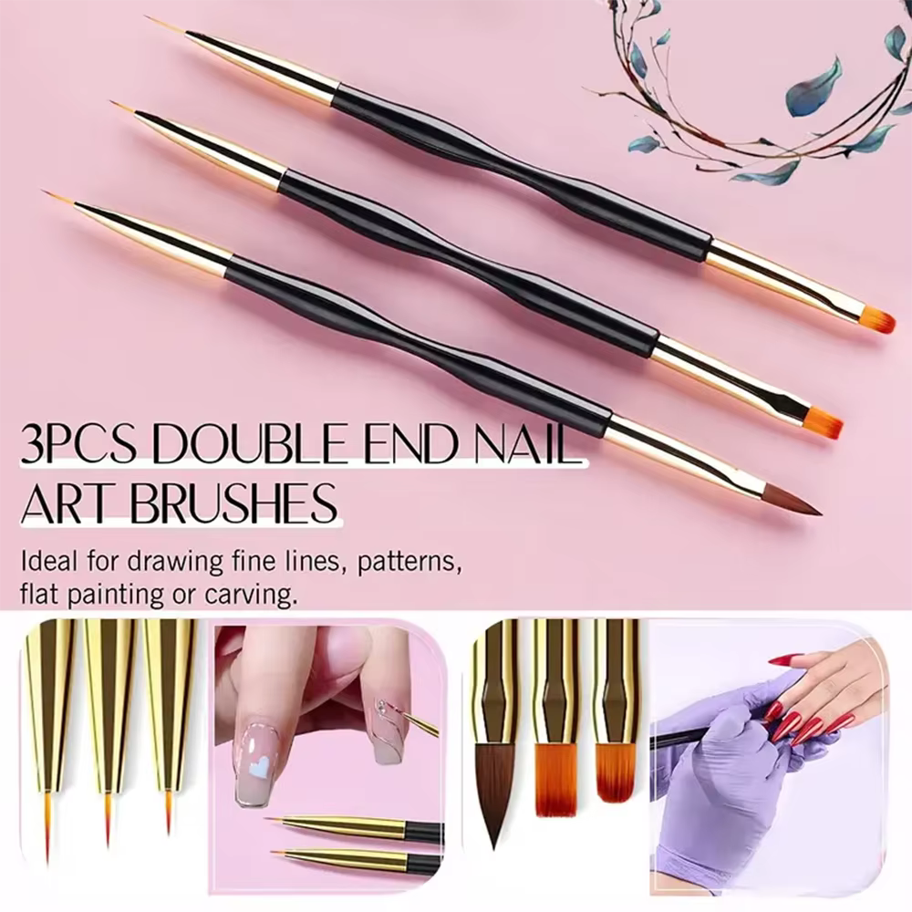Kit de pinceaux pour nail art