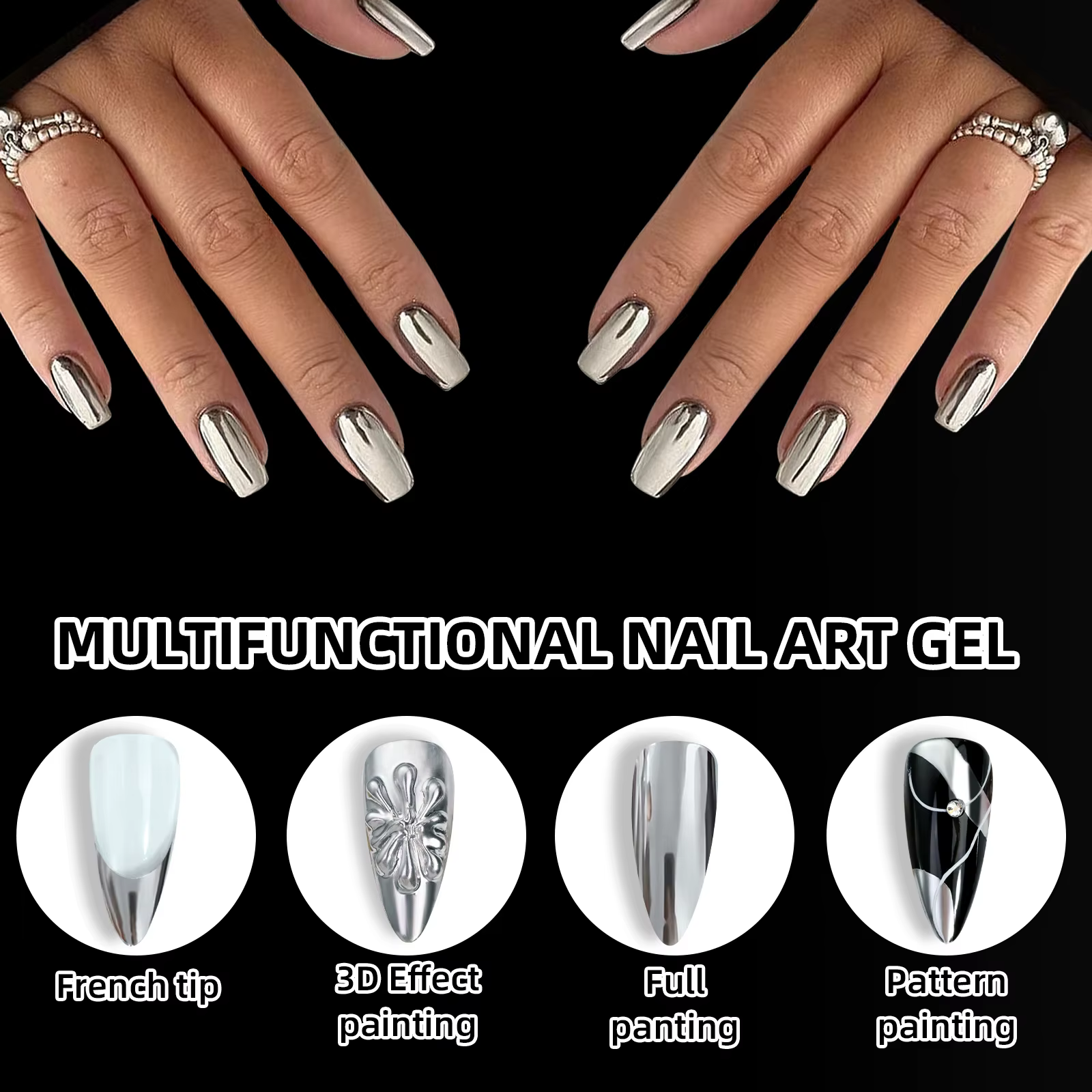 Vernis à ongles Gel métallique