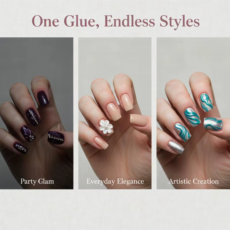 Colle pour sculpture d'ongles
