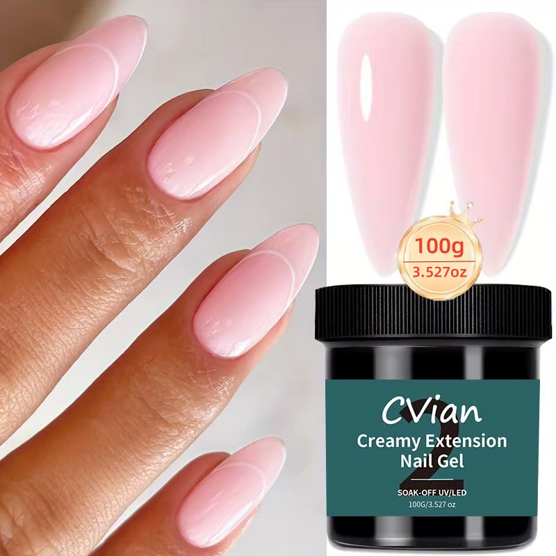 Gel à ongles crémeux 100 g en rose