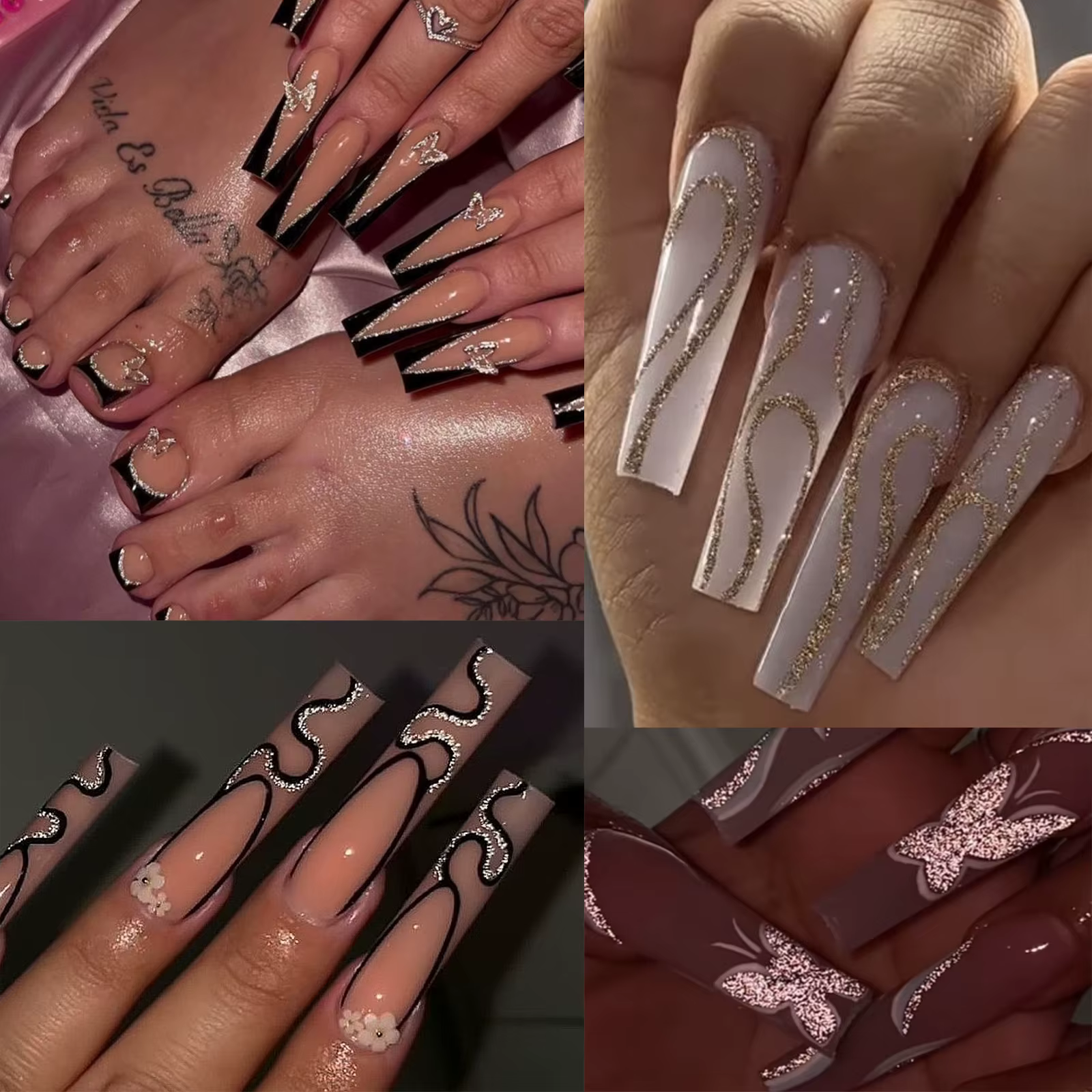 5ml Fluorescent diamant ligne Gel brillant peint Gel vernis à ongles Semi-Permanent UV Gel