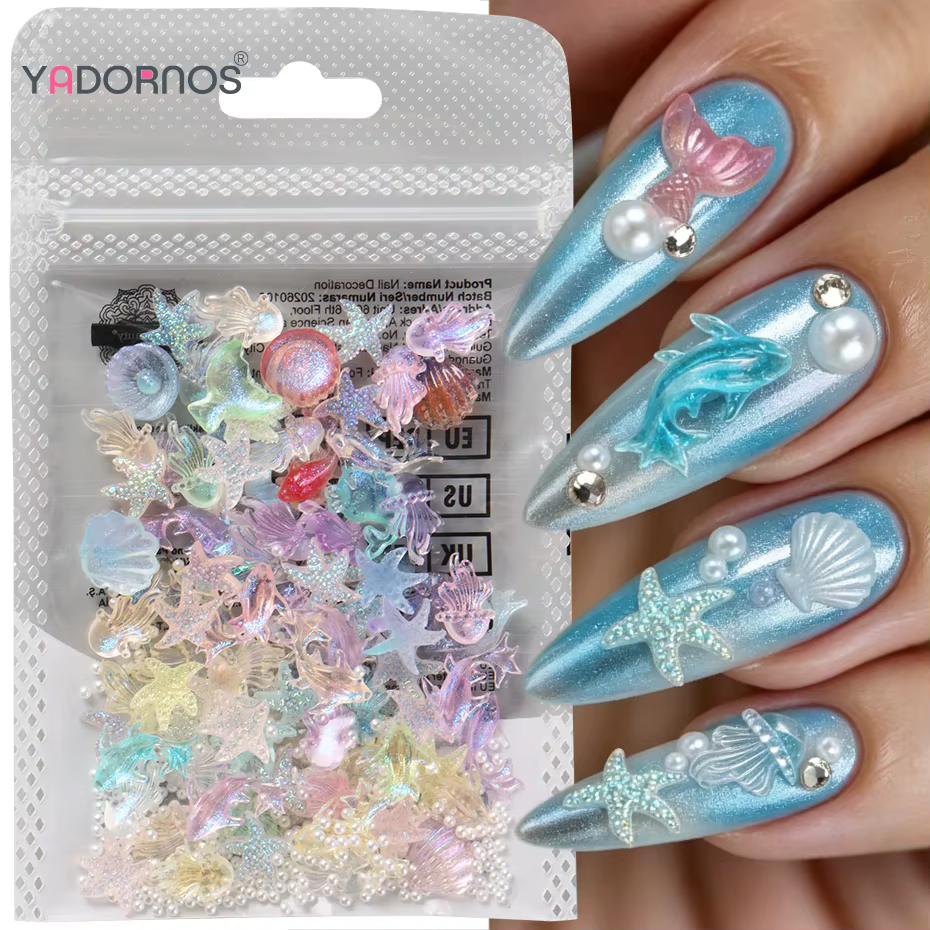 Accessoires de nail art Océan Cartoon